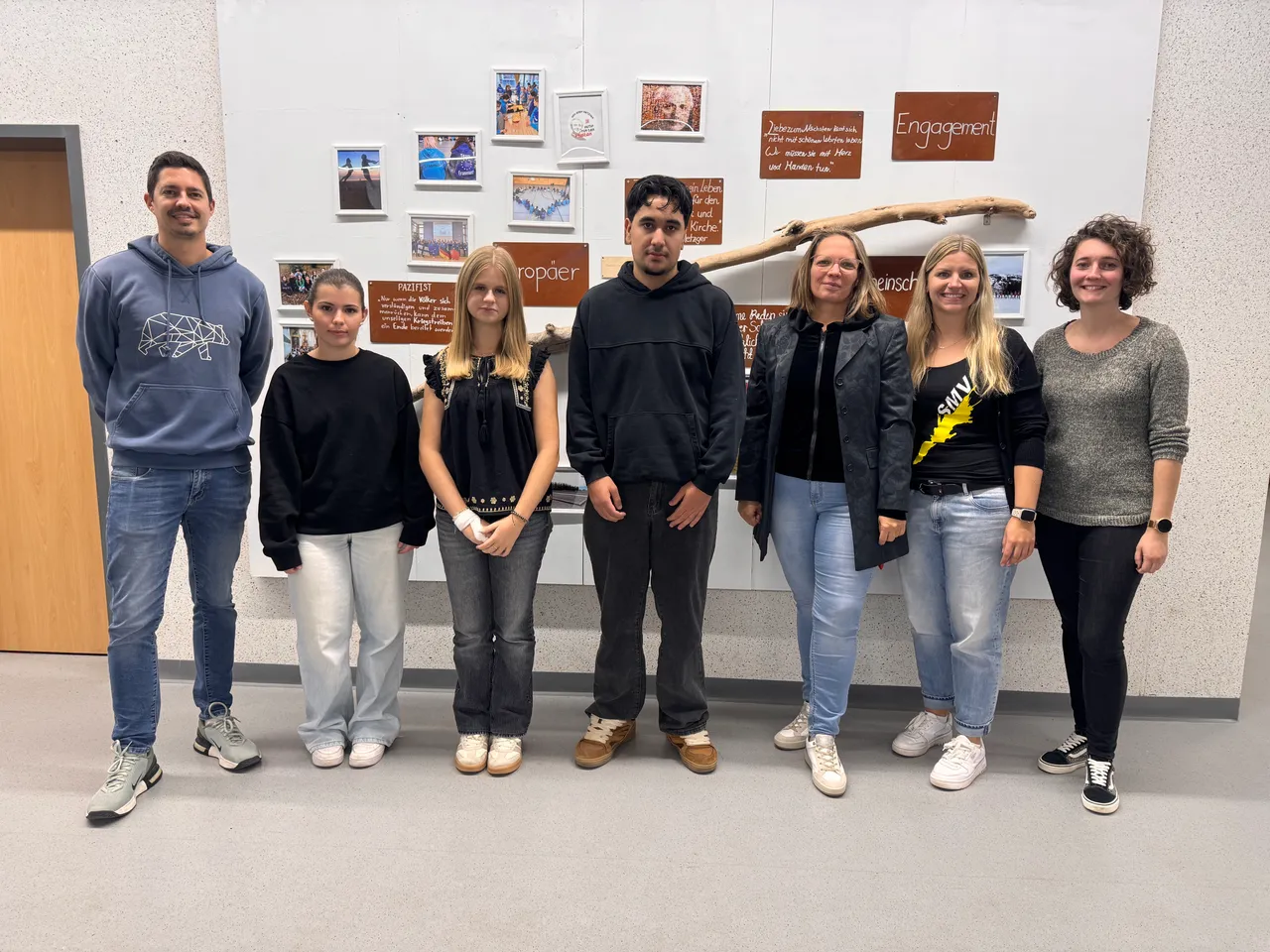 Die gewählte SMV der Realschule Meitingen