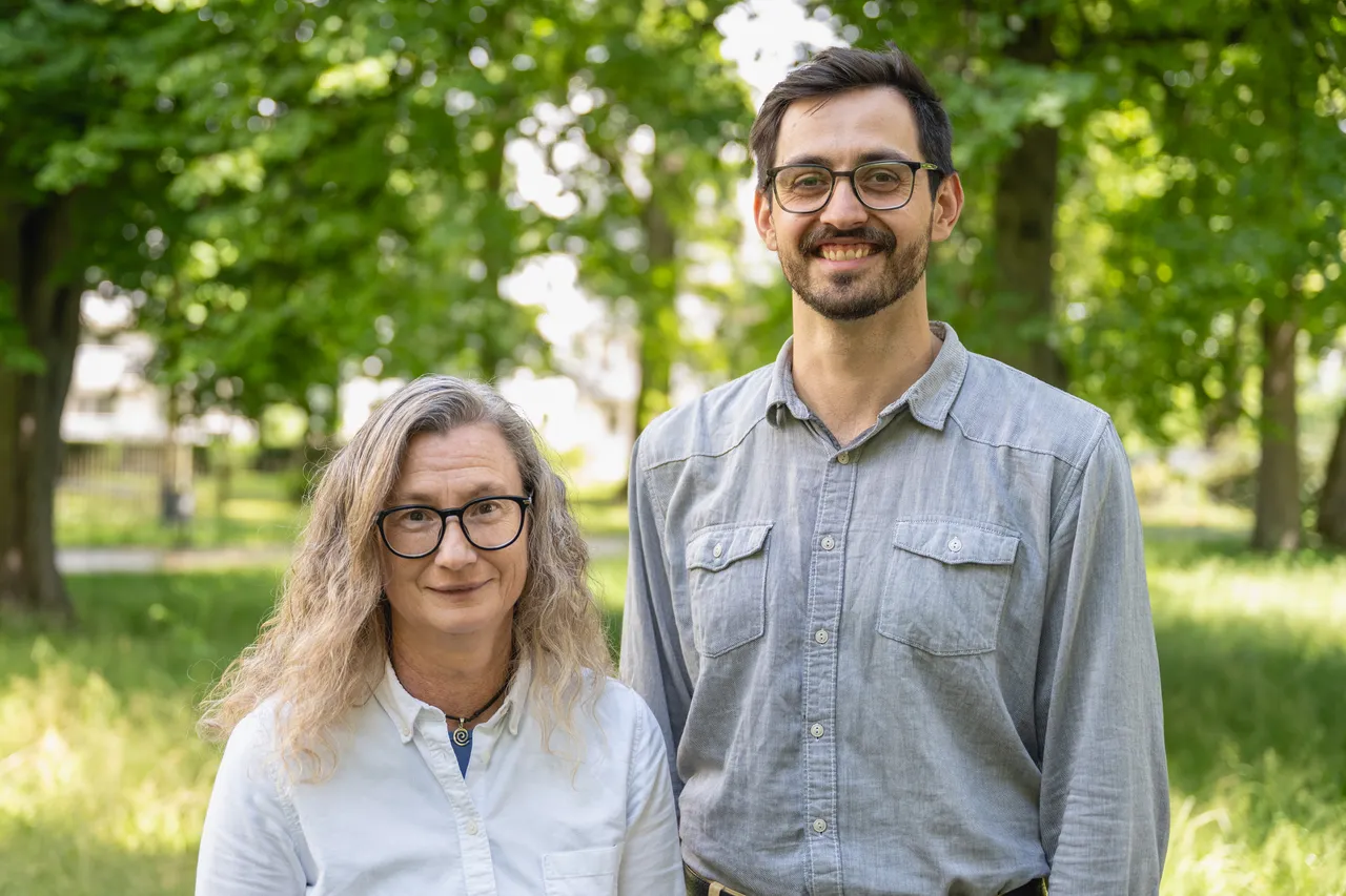 Team im Jugendbüro: Friederike Mayer (Dipl. Pädagogin) und Benedikt Kormann (B.A. Erz.wissenschaftler)