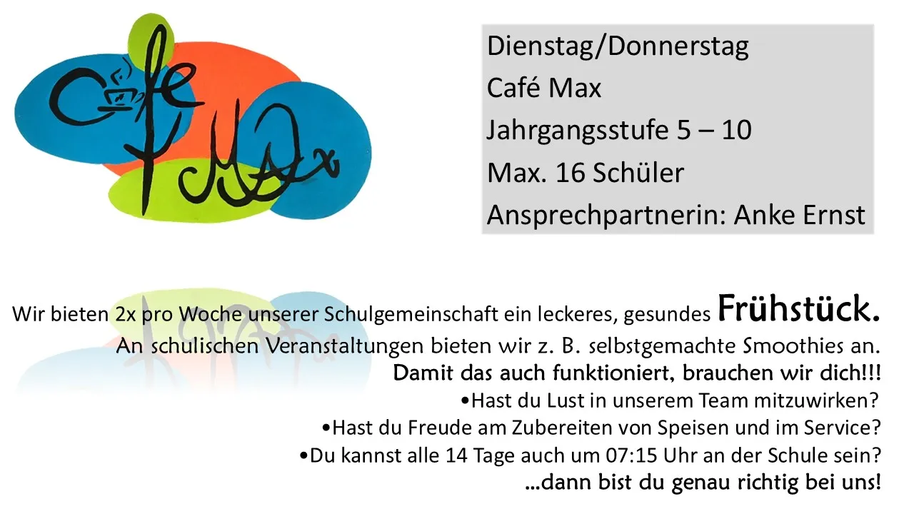 Wahlfachangebot