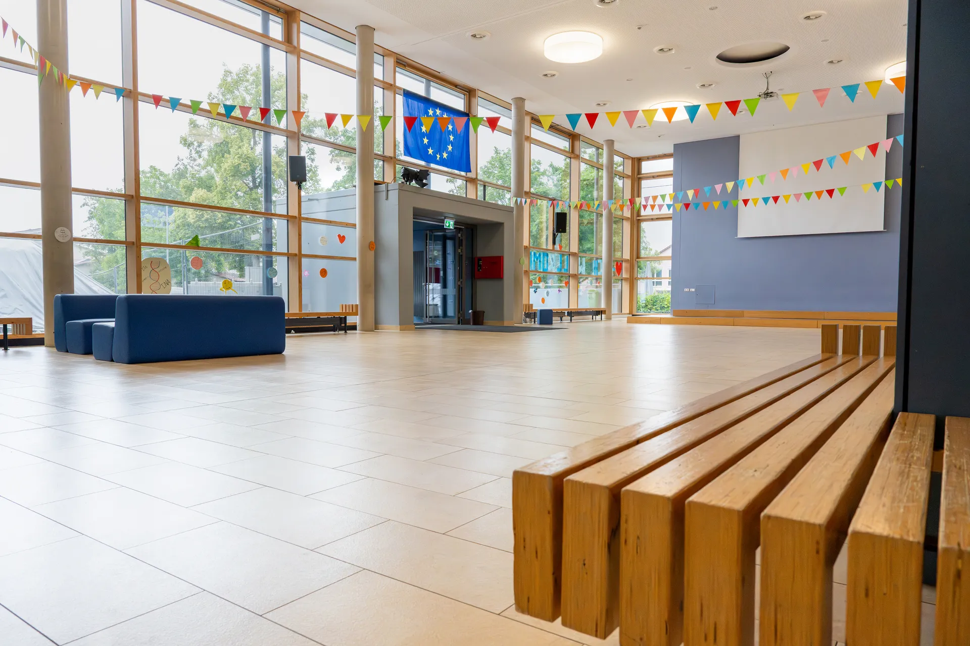 Aula der Realschule Meitingen