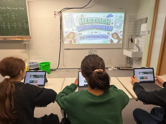 Startklar für den digitalen Unterricht – iPad-Einführung in den 7. Klassen