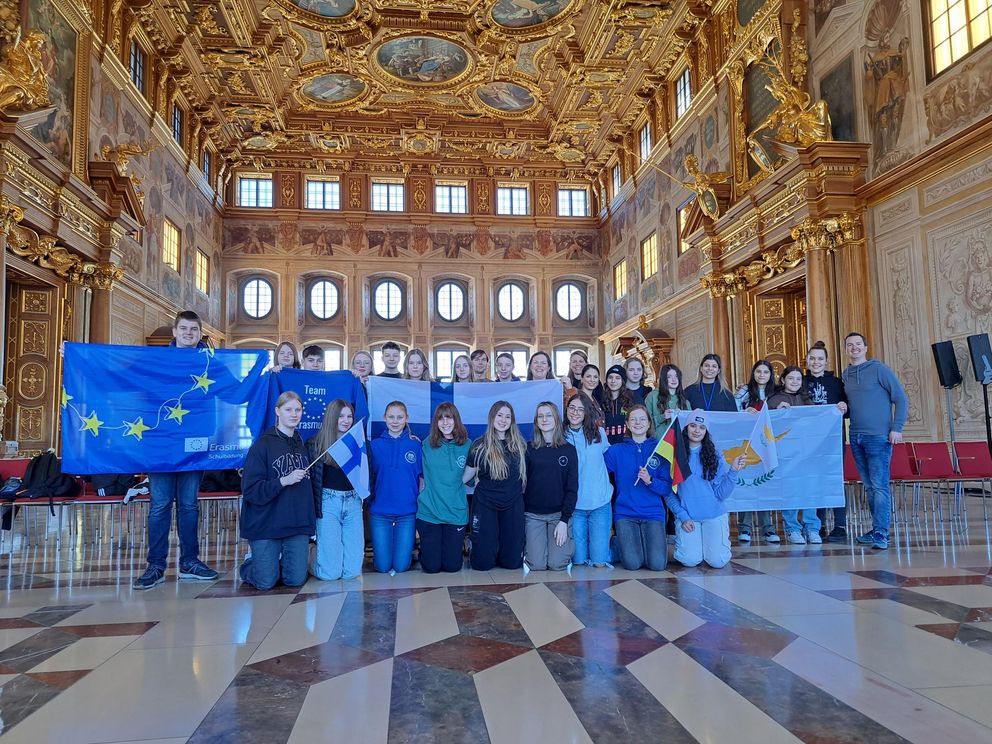 Erasmus Hosting Week 2023 mit Gästen aus Finnland und Zypern