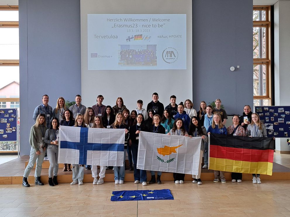 Erasmus Hosting Week 2023 mit Gästen aus Finnland und Zypern