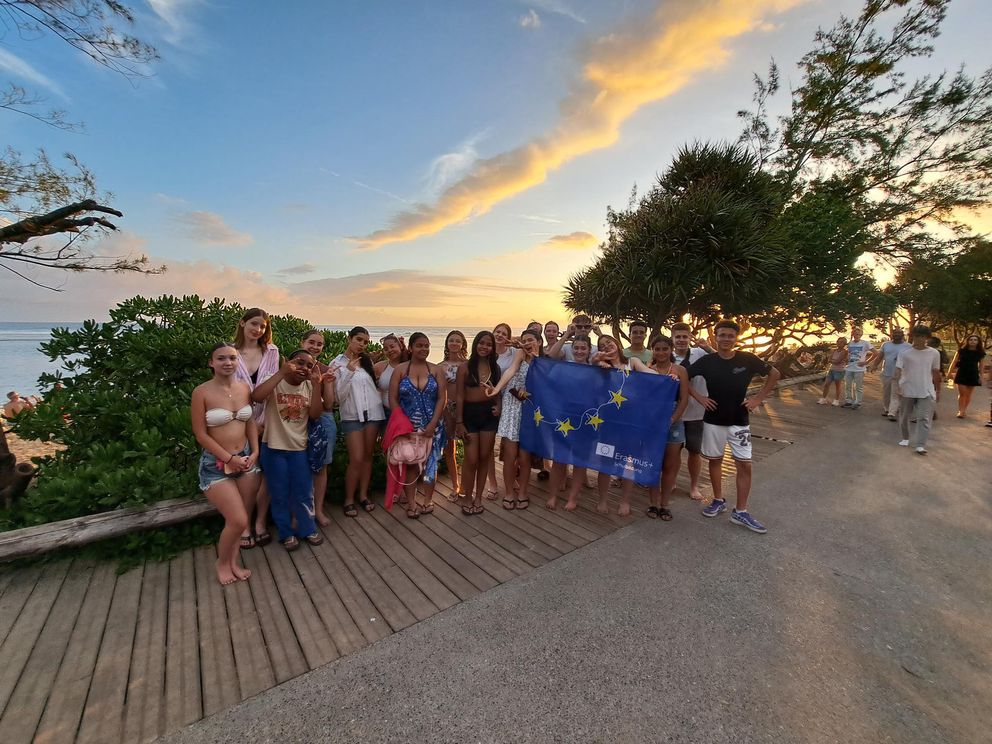 Was für ein Abenteuer! Erasmus-Team besucht Partner auf La Reunion