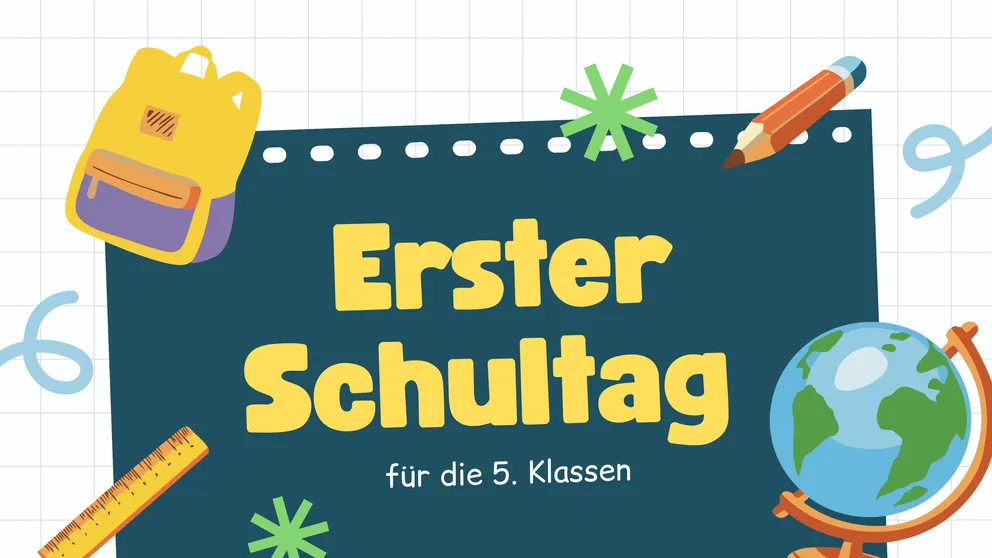 1. Schultag für die 5. Klassen