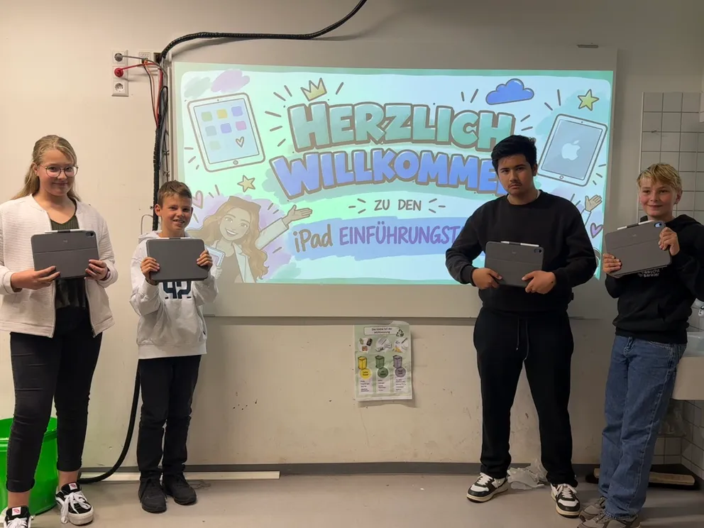Startklar für den digitalen Unterricht – iPad-Einführung in den 7. Klassen